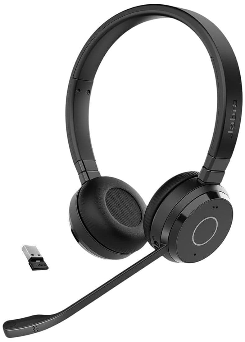 Jabra Evolve 65 TE Wireless (Bluetooth) Stereo Headset MS USB-A 6699-833-309