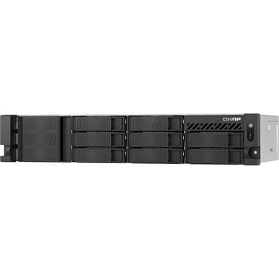 QNAP 8-bay (short-depth) Rackmount NAS Intel 8C 2.8GHz Redundant Power TS-855EU-RP-8G