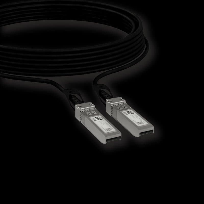 Ubiquiti 25Gbps DAC (Direct Attach Cable) SFP28 Compatible 1m UACC-DAC-SFP28-1M