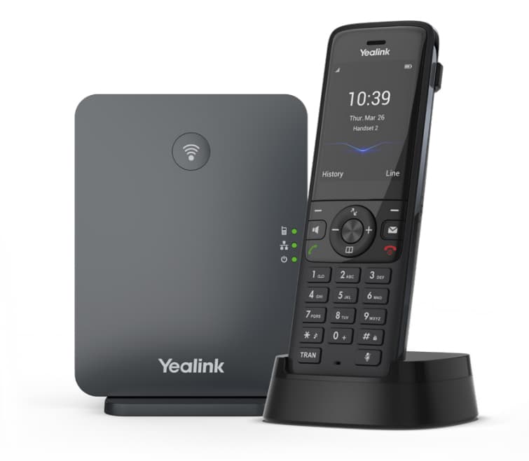Yealink Yealink W78P Wireless DECT Phone System with W70B Base Station and W78H Handset W78P