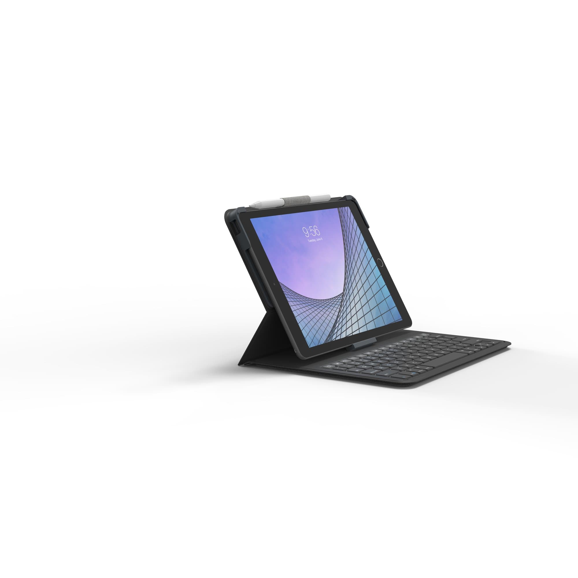 ZAGG ZAGG-KB-MSGR Folio 2-Apple-iPad 10.2/10.5-FG-Charcoal-UK 103007169