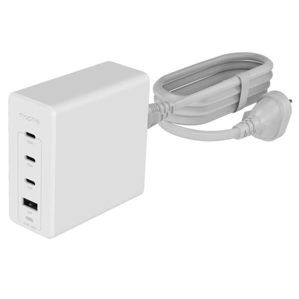 ZAGG ZAGG Mophie Accessories Wall Adapter USB C PD HUB 120W GAN - White 409909311