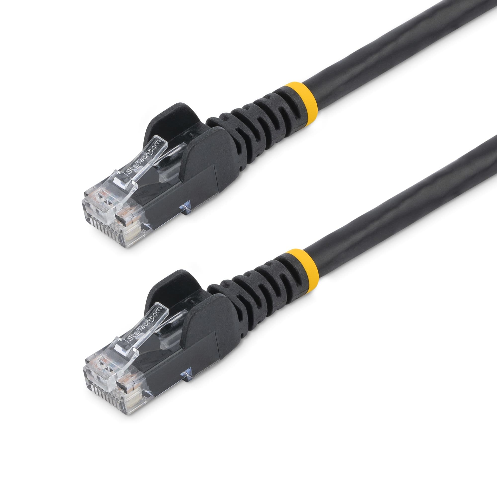 STARTECH STARTECH.COM 10M BLACK CAT5E ETHERNET PATCH CABLE - SNAGLESS, LTW 45PAT10MBK