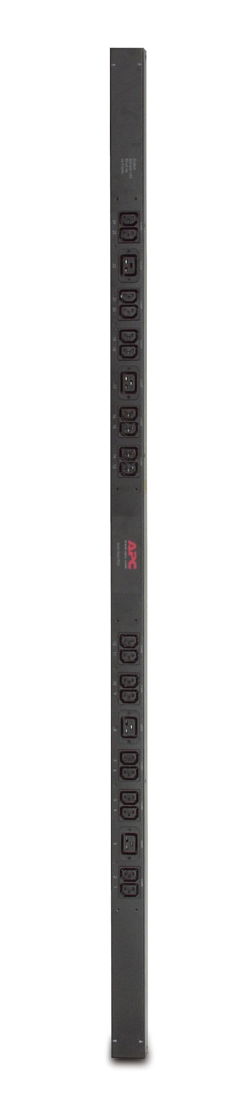 APC APC BASIC VERTICAL PDU, 230V, 16A, C13(20), C19(4), IEC-309, 2YR AP7554
