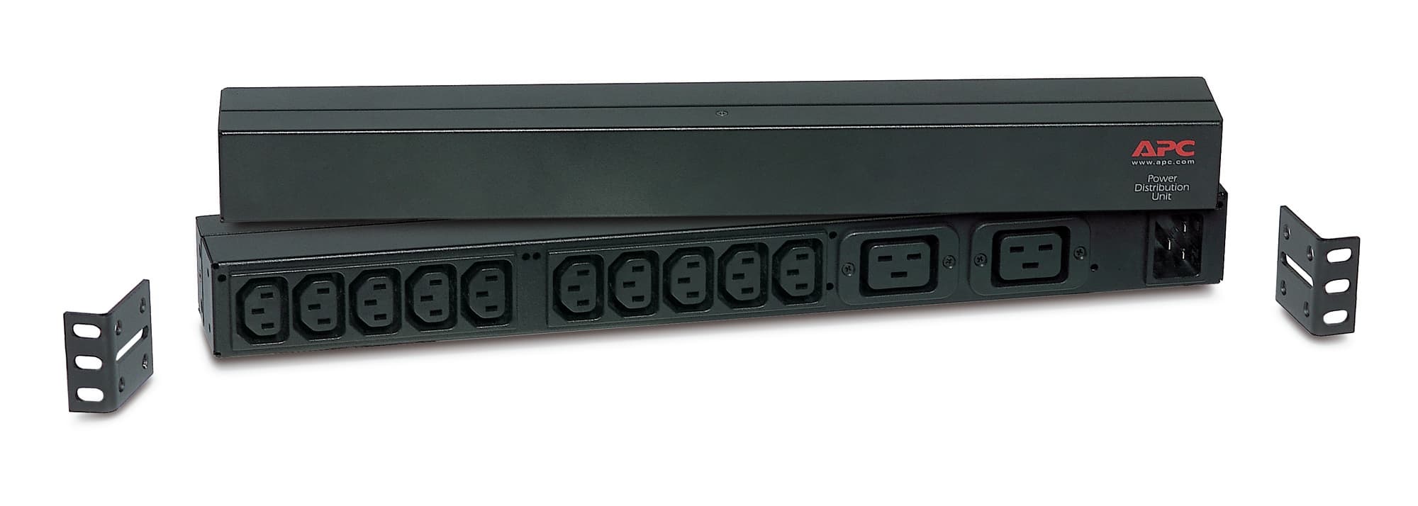 APC APC BASIC 1U RACK PDU, 240V, 16A, 3.7KW, C13(10), C19(2), IEC-320 C20, 2YR AP9559