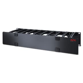 APC APC (AR8606) 2U HORIZONTAL CABLE MANAGER, 6" FINGERS TOP AND BOTTOM AR8606