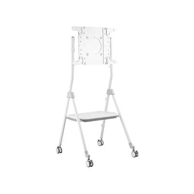 COMMBOX COMMBOX TWIST MEDIA CART WITH TEIST FUNCTION, 5 DEGREE TILT ANGLE, FOR UP TO 55", WHITE CBMOBTW