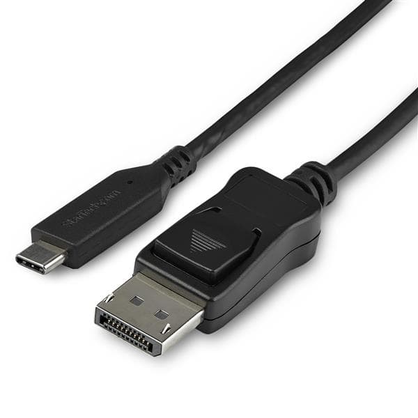 STARTECH STARTECH.COM 1 M USB-C TO DISPLAYPORT ADAPTER CABLE - 8K - HBR3, 3 YR CDP2DP141MB