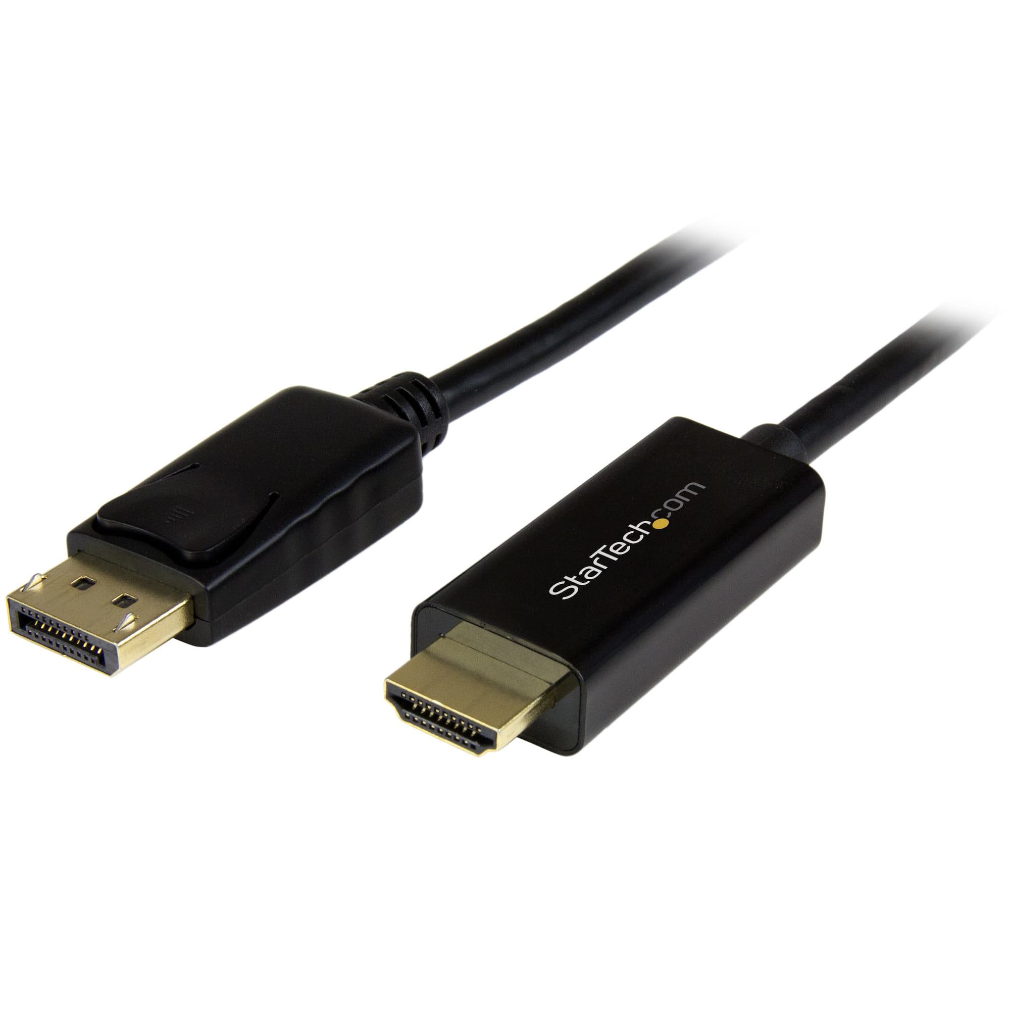STARTECH STARTECH.COM 2M(6FT) DISPLAYPORT TO HDMI CABLE - 4K DP 1.2 TO HDMI ADAPTER 3 YR DP2HDMM2MB