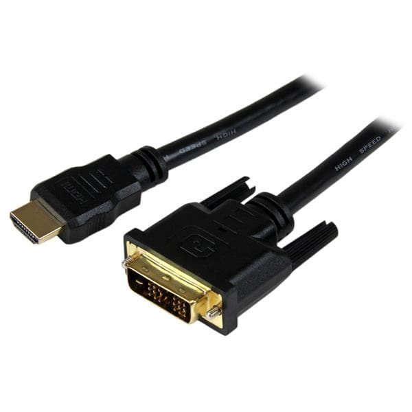 STARTECH STARTECH.COM 1.5M HDMI TO DVI-D CABLE - M/M LTW HDDVIMM150CM
