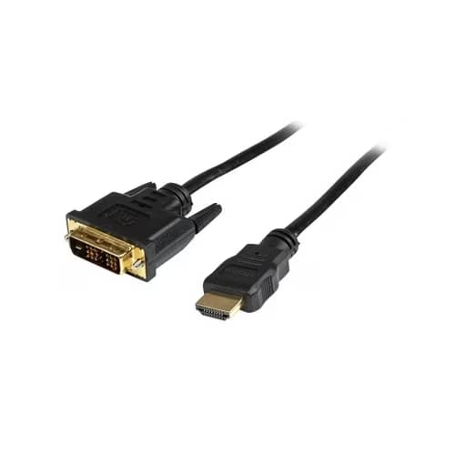 STARTECH STARTECH.COM 2M HIGH SPEED HDMI CABLE TO DVI DIGITAL VIDEO MONITOR LTW HDDVIMM2M