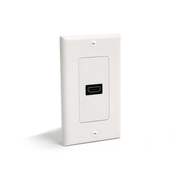 STARTECH STARTECH.COM SINGLE OUTLET FEMALE HDMI WALL PLATE WHITE, LTW HDMIPLATE