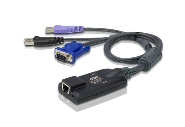 ATEN ATEN VGA USB VIRTUAL MEDIA KVM ADAPTER WITH SMART CARD SUPPORT FOR KN, KM SERIES KA7177-AX