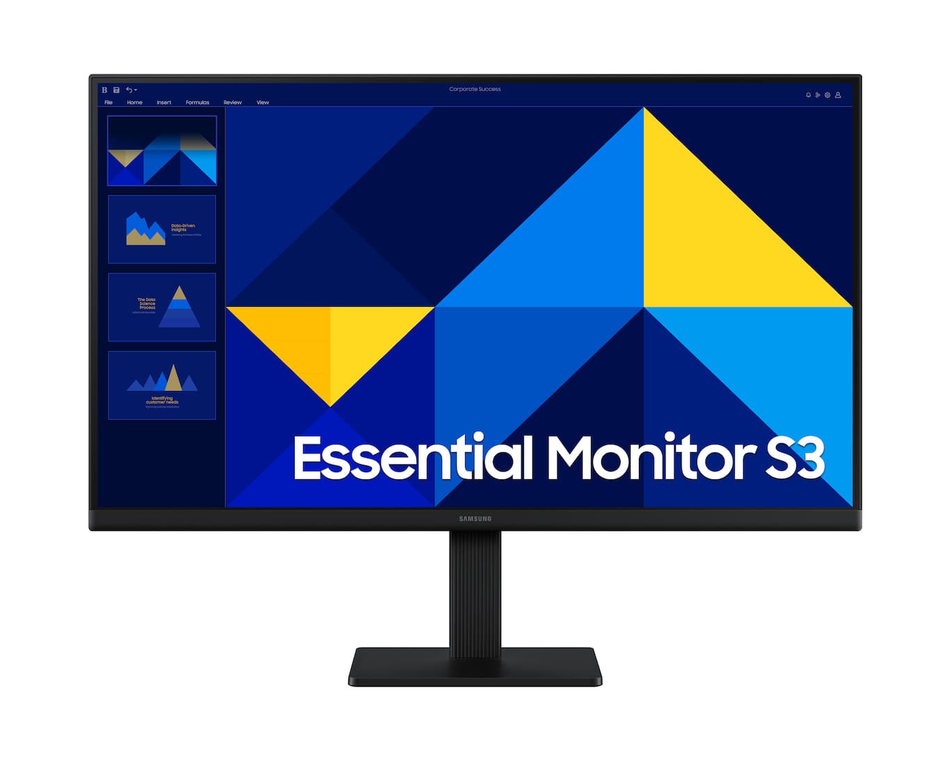 SAMSUNG SAMSUNG S3 S30GD 24" (16:9) FHD IPS MONITOR, 100HZ, D-SUB, HDMI, 3YR LS24D300GAEXXY