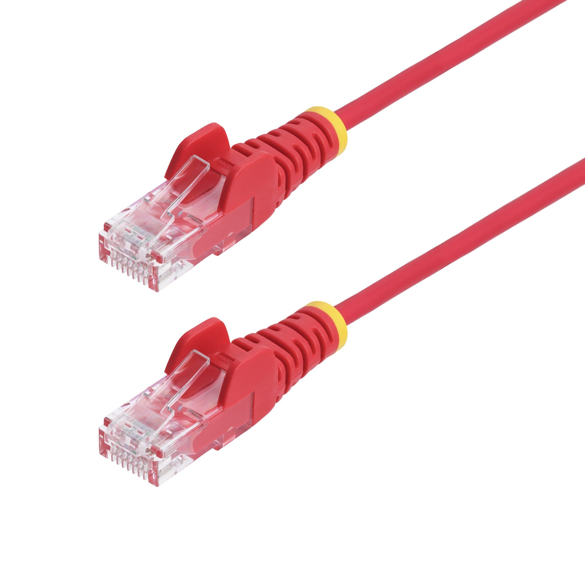 STARTECH STARTECH.COM 1M RED SLIM CAT6 ETHERNET CABLE, SNAGLESS, 28AWG, LSZH, LTW N6PAT100CMRDS