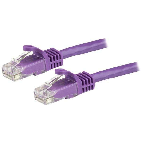 STARTECH STARTECH.COM 7.5 M CAT6 CABLE - PATCH CORD - PURPLE - SNAGLESS, LTW N6PATC750CMPL