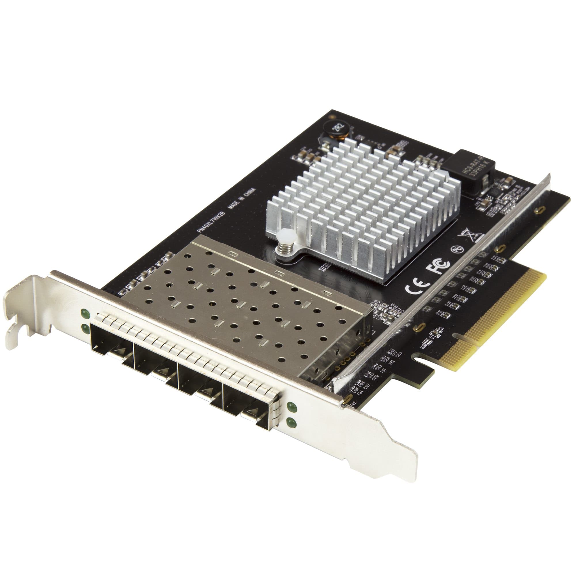 STARTECH STARTECH.COM QUAD PORT SFP+ SERVER NETWORK CARD - PCIE - INTEL XL710 CHIP, 2 YR PEX10GSFP4I