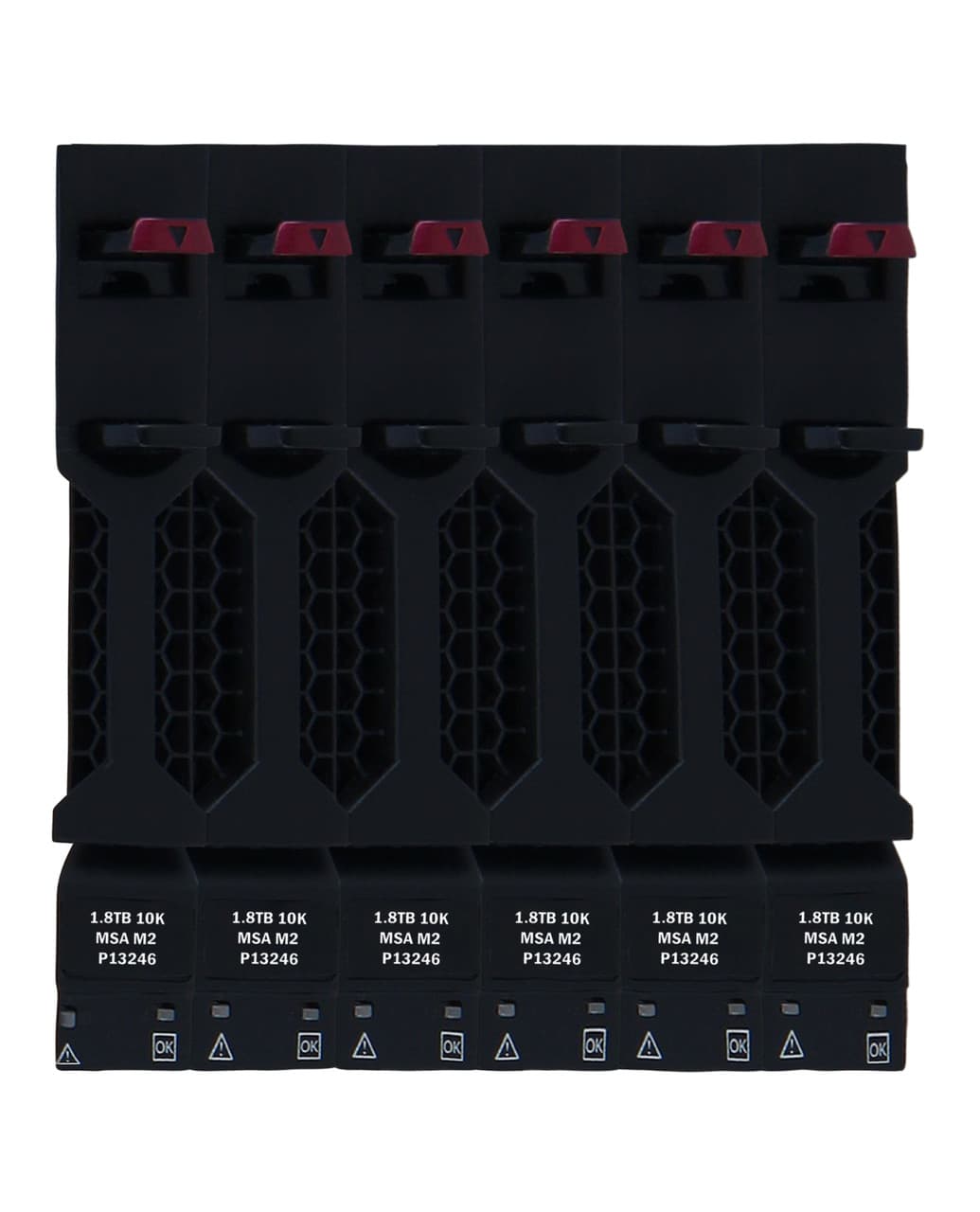 HPE HPE MSA 10.8T SAS 10K SFF M2 6pk HDD Bdl R0Q66A