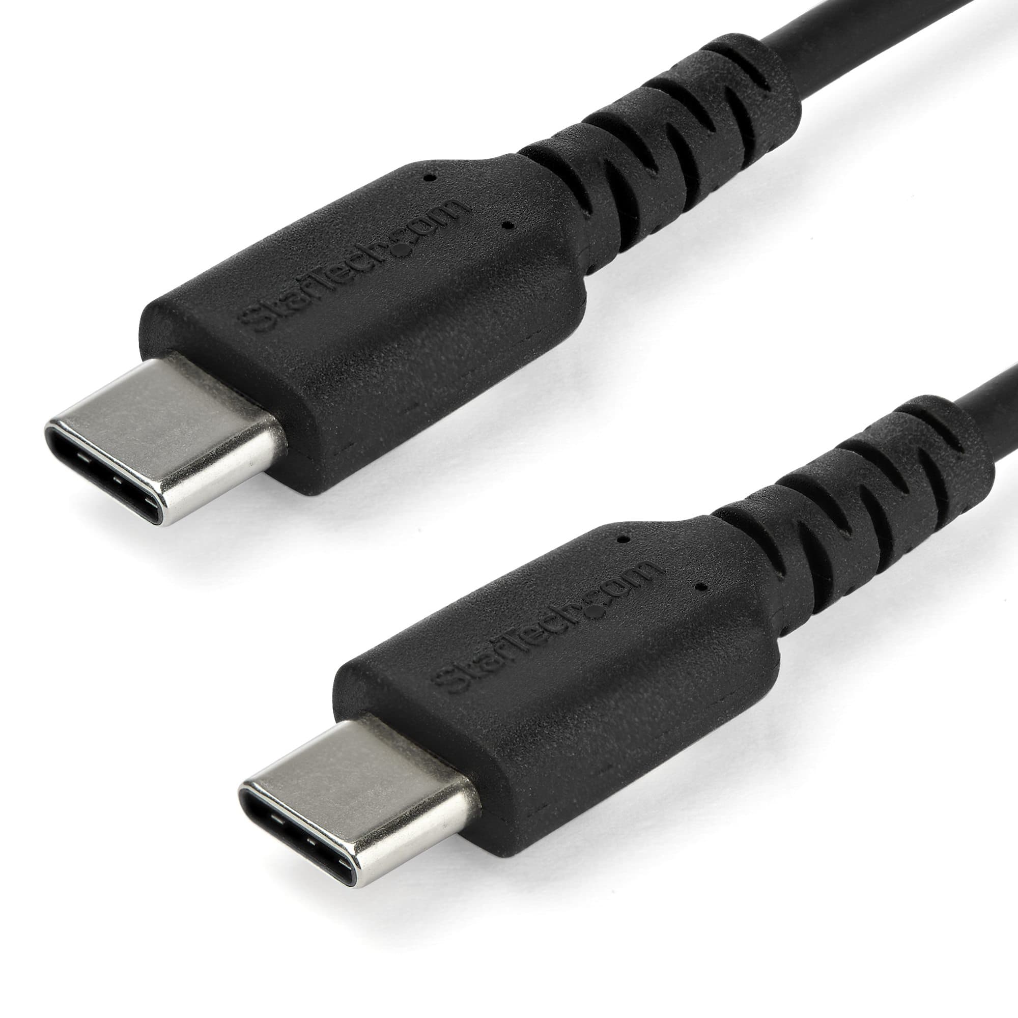 STARTECH STARTECH.COM 2M USB C CHARGING CABLE - DURABLE ARAMID FIBER M/M 60W BLACK LTW RUSB2CC2MB