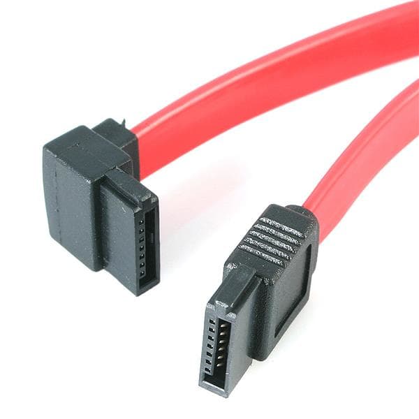 STARTECH STARTECH.COM 18IN SATA TO LEFT ANGLE SATA SERIAL ATA CABLE LTW SATA18LA1