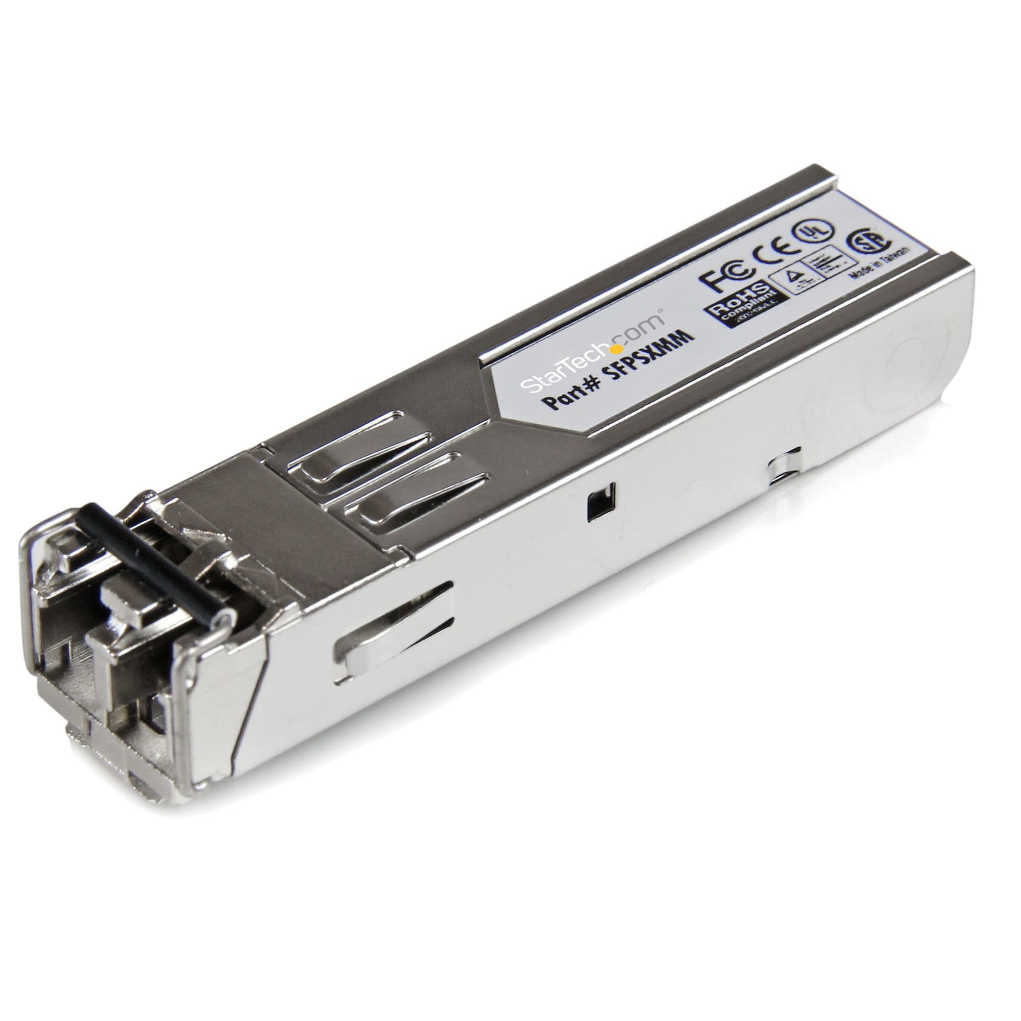 STARTECH STARTECH.COM GIGABIT 850NM MM SFP FIBER OPTICAL TRANSCEIVER - LC 550M, 2 YR SFPSXMM