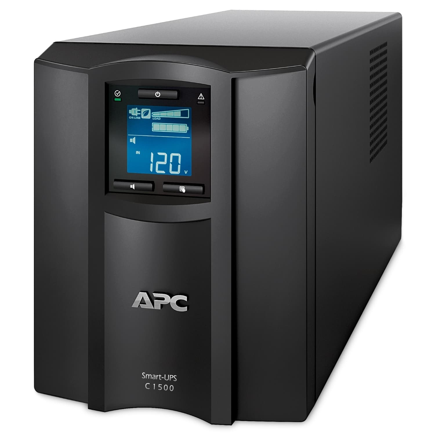 APC APC SMART UPS (SMC), 1500VA, IEC(8), USB, SERIAL, LCD, TOWER, 2YR WTY SMC1500IC
