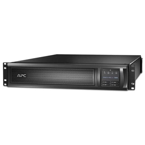 APC APC SMART UPS (SMX), 3000VA, IEC(8), EXT BATT(0/10), SMART SLOT, LCD, 2U RACK/TWR, 3YR SMX3000RMHV2U
