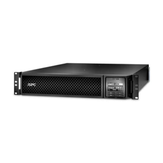 APC APC SMART-UPS SRT 1500VA 230V, (6) IEC 320 C13, RJ-45 SERIAL, MNC, SMARTSLOT, USB, LCD, 2U SRT1500RMXLI-NC