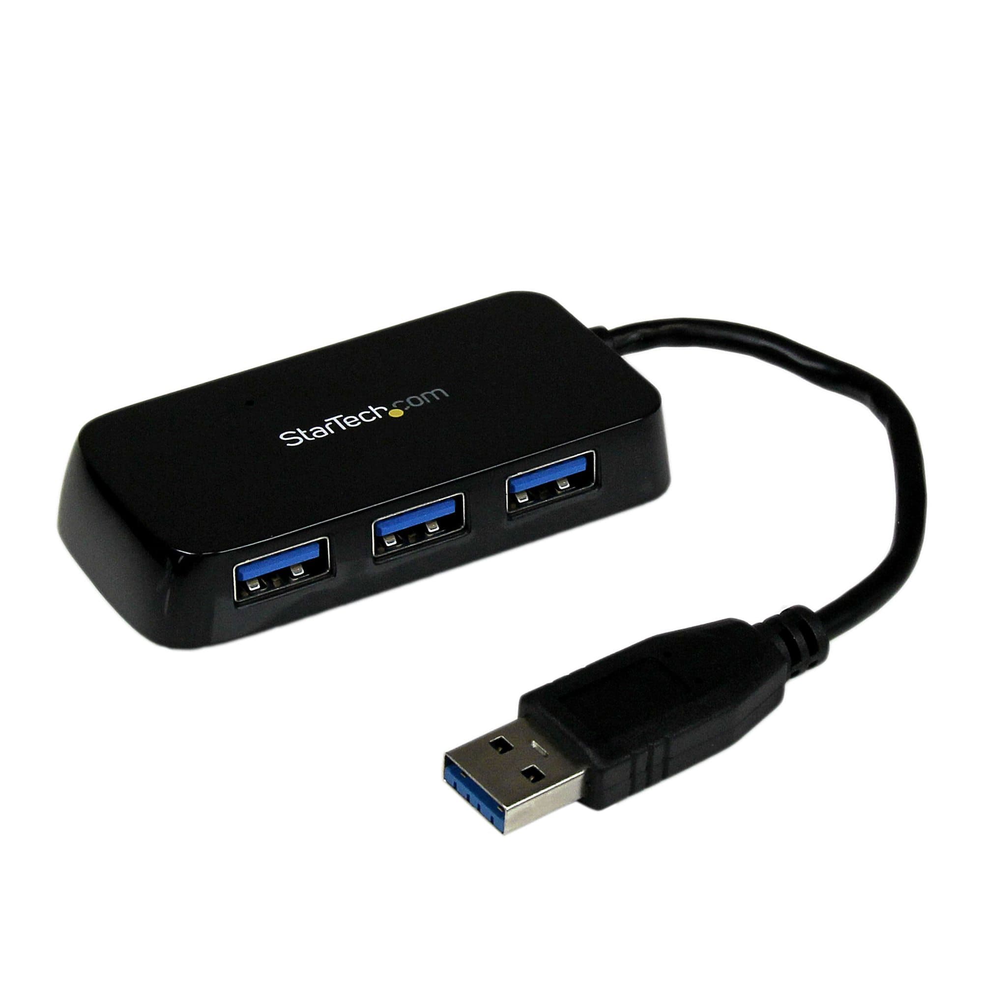 STARTECH STARTECH.COM 4 PORT USB 3.0 HUB SUPERSPEED 5GBPS - PORTABLE - BUS POWERED 2 YR ST4300MINU3B