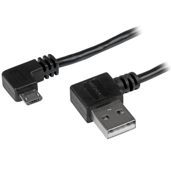 STARTECH STARTECH.COM 2M / 6 FT MICRO-USB CABLE WITH RIGHT-ANGLED CONNECTORS - M/M LTW USB2AUB2RA2M