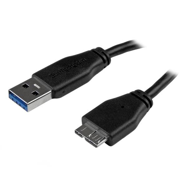 STARTECH STARTECH.COM SHORT SLIM SUPERSPEED USB 3.0 A TO MICRO B CABLE - M/M LTW USB3AUB15CMS