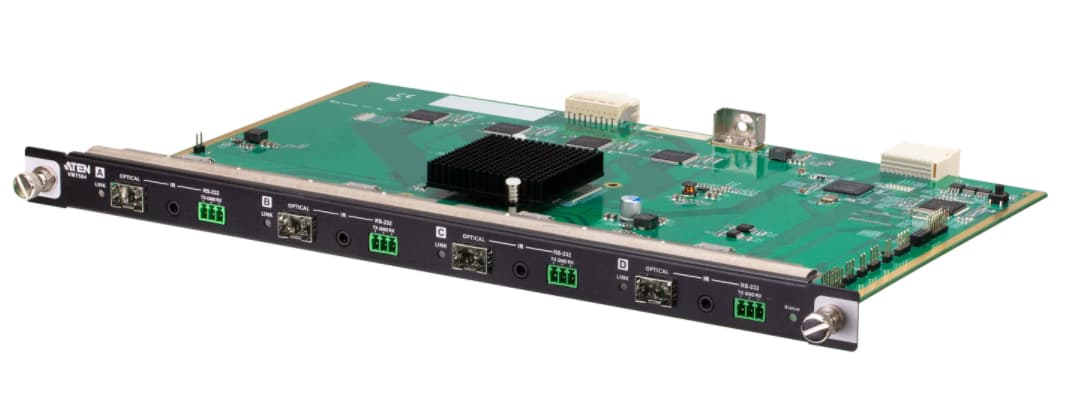ATEN ATEN 4-PORT 10G OPTICAL INPUT BOARD 4K@10KM SIMGLE-MODE FIBRE VM7584K2-AT