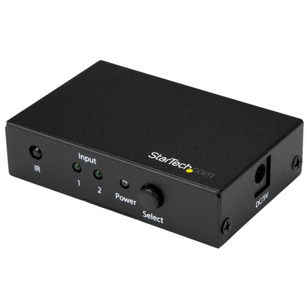 STARTECH STARTECH.COM 2-PORT HDMI SWITCH - 4K HDMI SWITCH BOX - ULTRA HD 4K 60HZ 2 YR VS221HD20