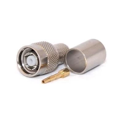 Go Wireless NZ RP-TNC Male 50 Ohm CRIMP Connector for LMR400/RG8U C-TNCRPM1-400