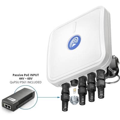 QuWireless QuCam Enclosure Cellular and WiFi Antenna for RUT240/RUT241 and TSW100 C240TSW