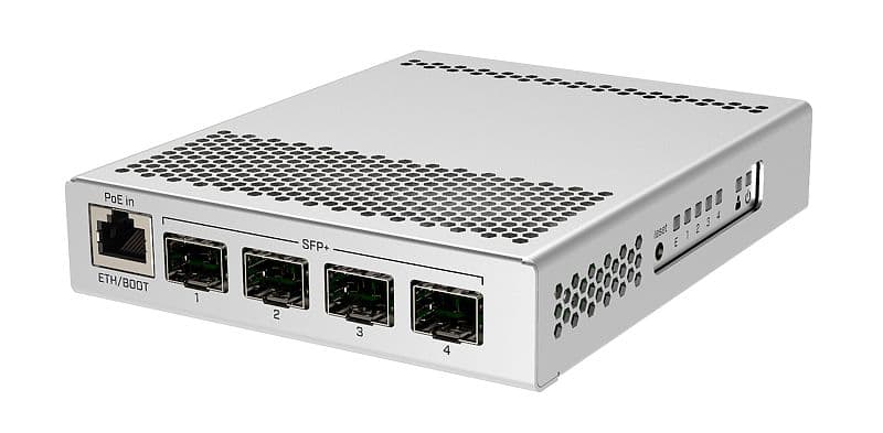 MikroTik MikroTik Cloud Router Switch CRS305-1G-4S+IN with 4 x 10 Gigabit SFP+ CRS305-1G-4S+IN