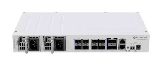 MikroTik MikroTik CRS510-8XS-2XQ-IN 10/100 Gbps Switch with Dual Hot-Swap Power Supplies CRS510-8XS-2XQ-IN