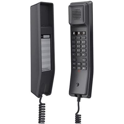 Grandstream Networks Grandstream GHP611W Compact Hotel SIP IP Phone w/ built-in WiFi - Black GHP611W