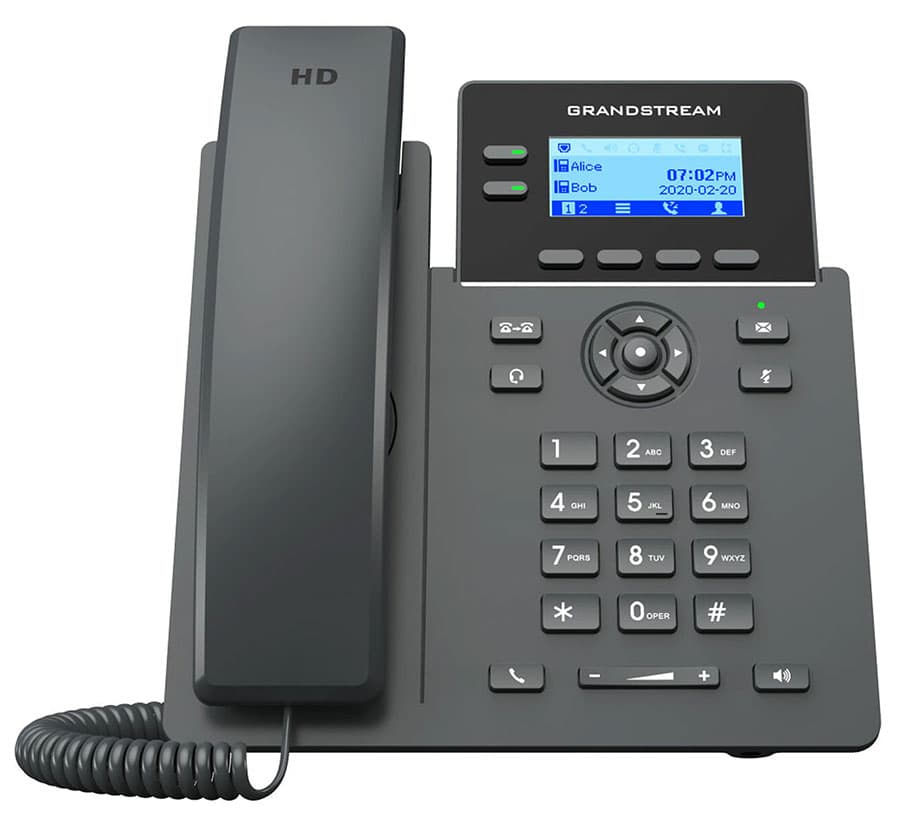 Grandstream Networks Grandstream GRP2602W 2 Lines 4 SIP Account WiFi IP Phone GRP2602W