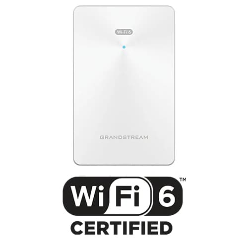 Grandstream Networks Grandstream GWN7661E 2x2 802.11ax AX3000 Wi-Fi 6 In-Wall AP GWN7661E