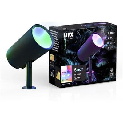 LIFX LIFX SuperColor Smart Outdoor LED Spot Light LFXLVSPOTRNDAU