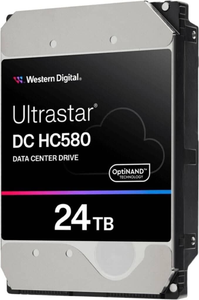 WD Western Digital Ultrastar 3.5" DC HC580 24TB WUH722424ALE6L4