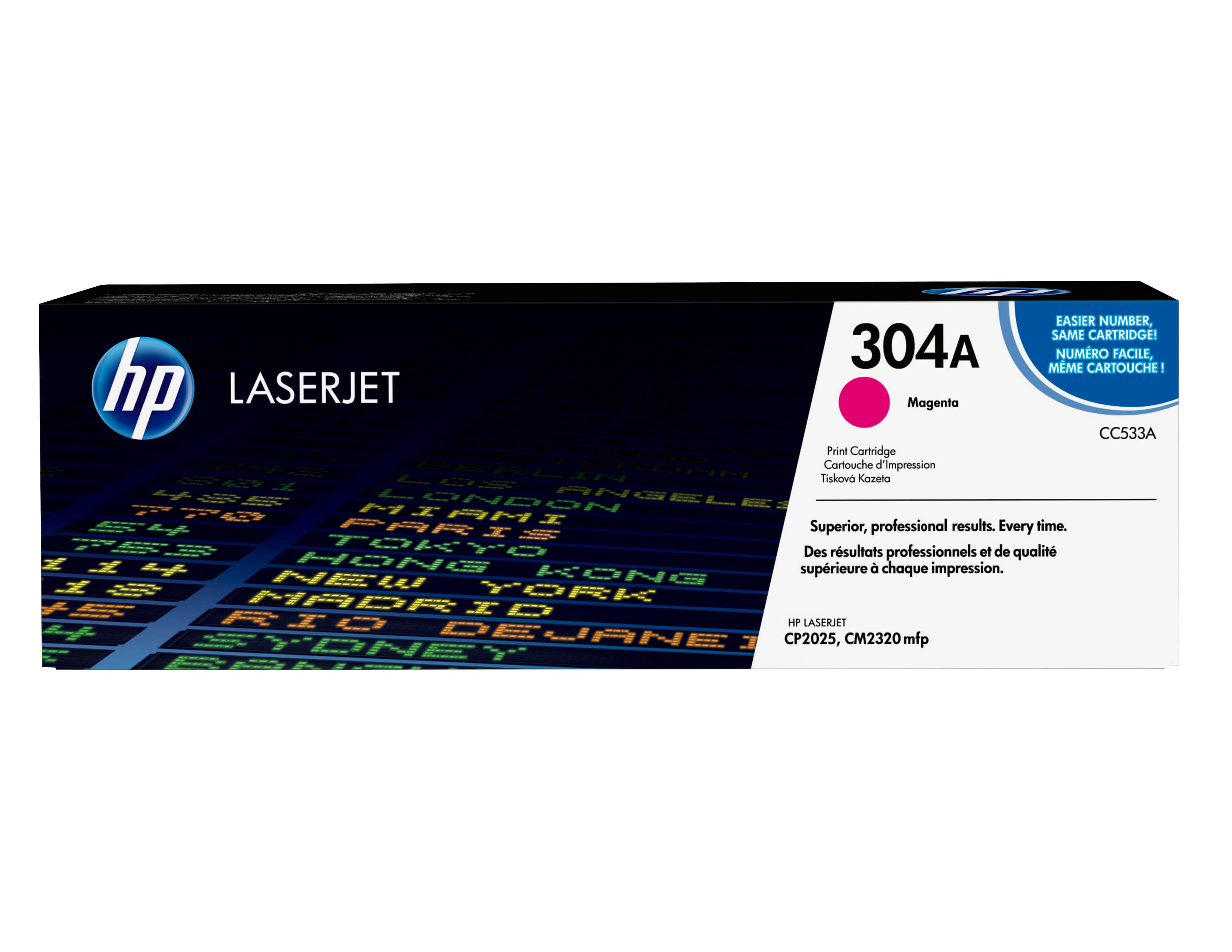 HP HP 304A MAGENTA LJ TONER CART CC533A. 1005183
