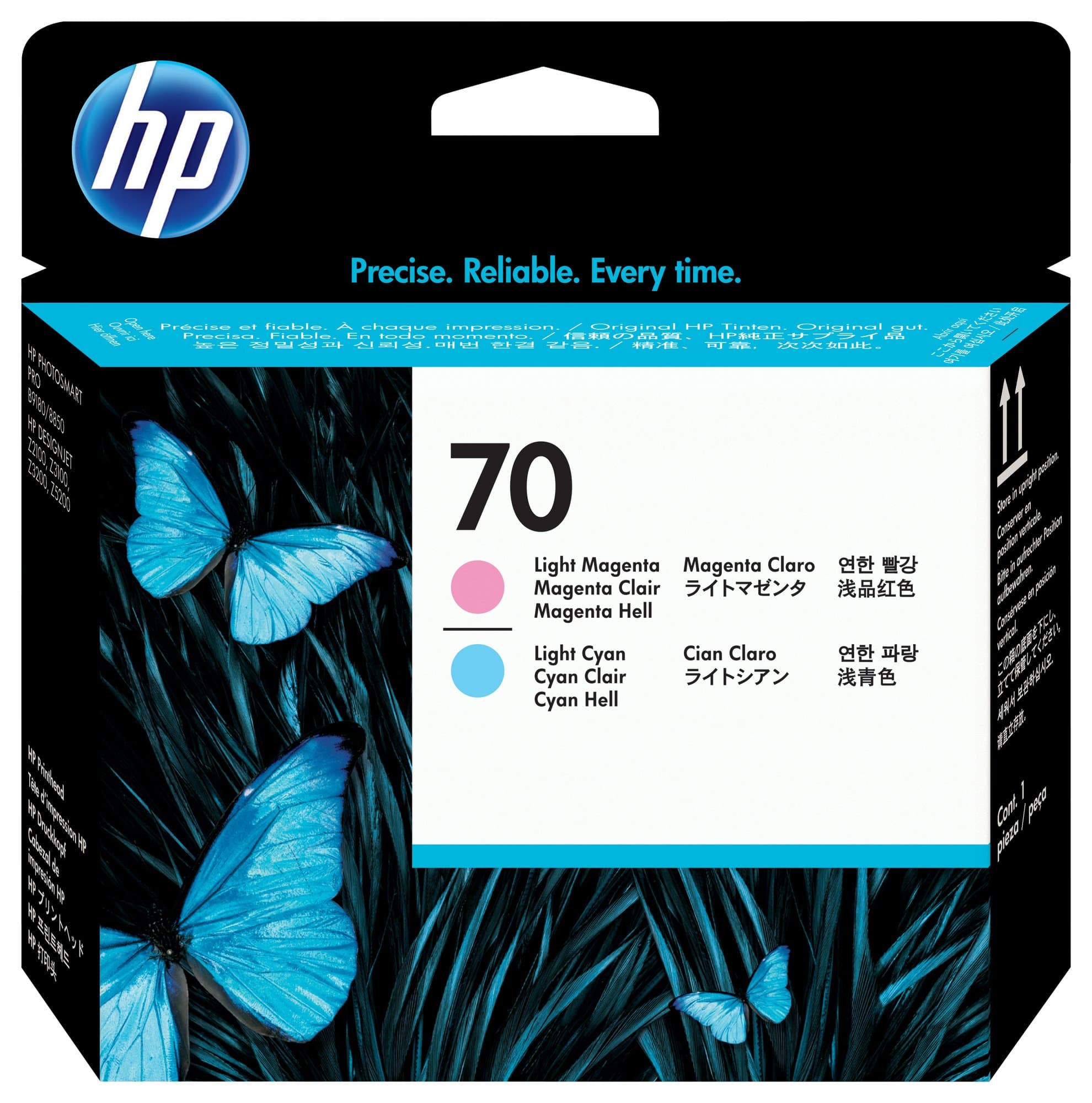 HP HP 70 LT Cyan and LT Magenta Printhead 1037400