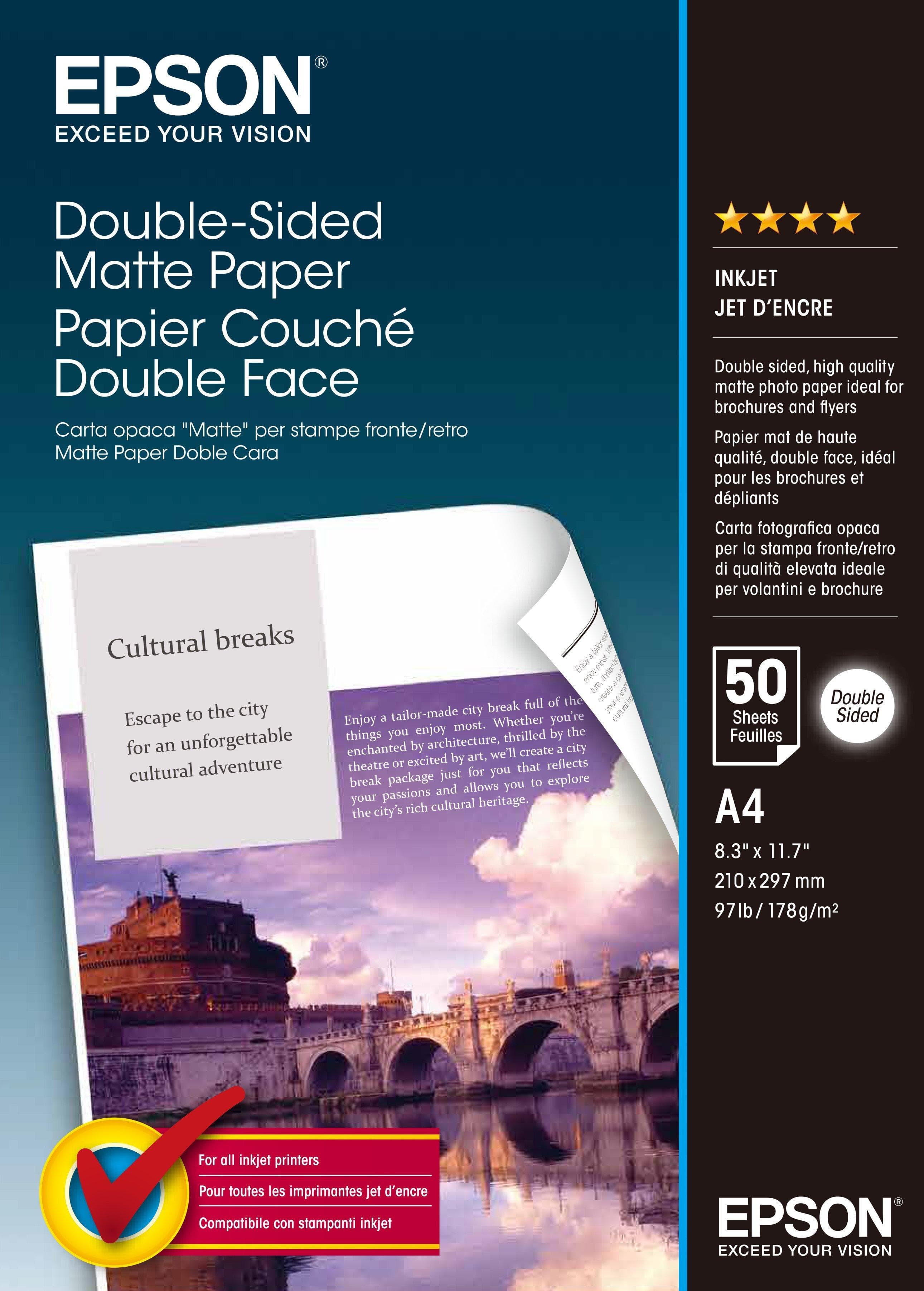 EPSON EPSON S041569 DOUBLE SIDED MATTE PAPER A4 1092833