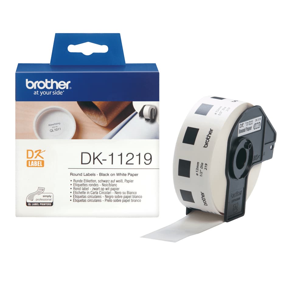 BROTHER BROTHER DK11219 : Round Labels 1222678