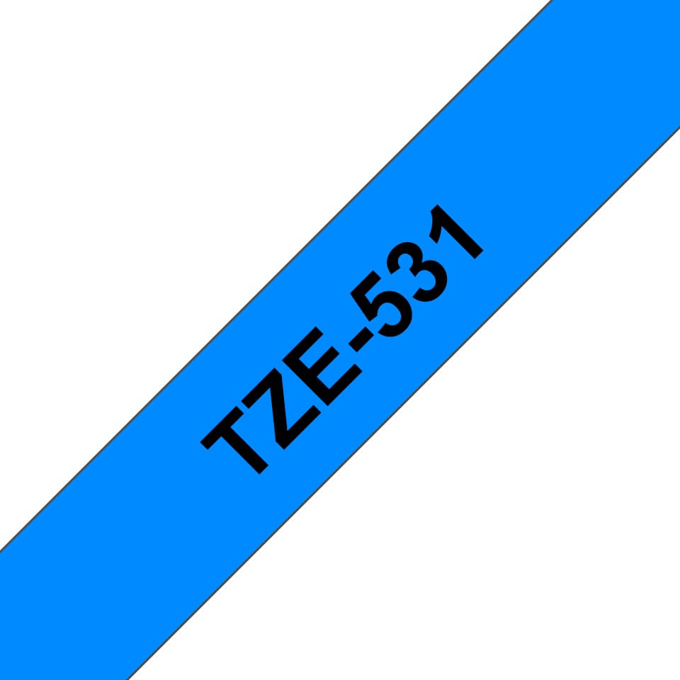 BROTHER BROTHER TZe531 12mm x 8m Standard laminated Blac 1536066