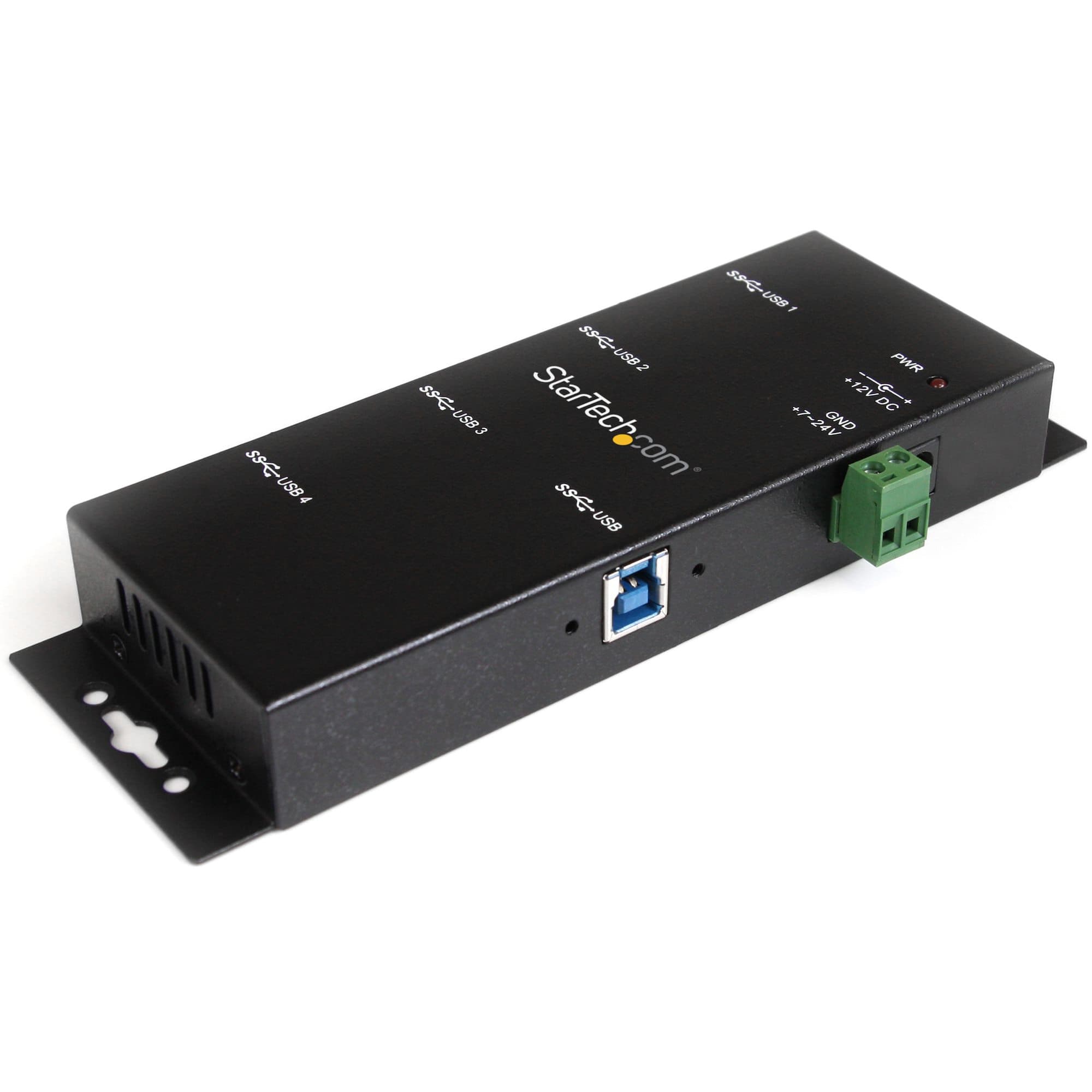 StarTech.com StarTech.com Mountable 4 Port Rugged USB 3.0 Hub 1618800