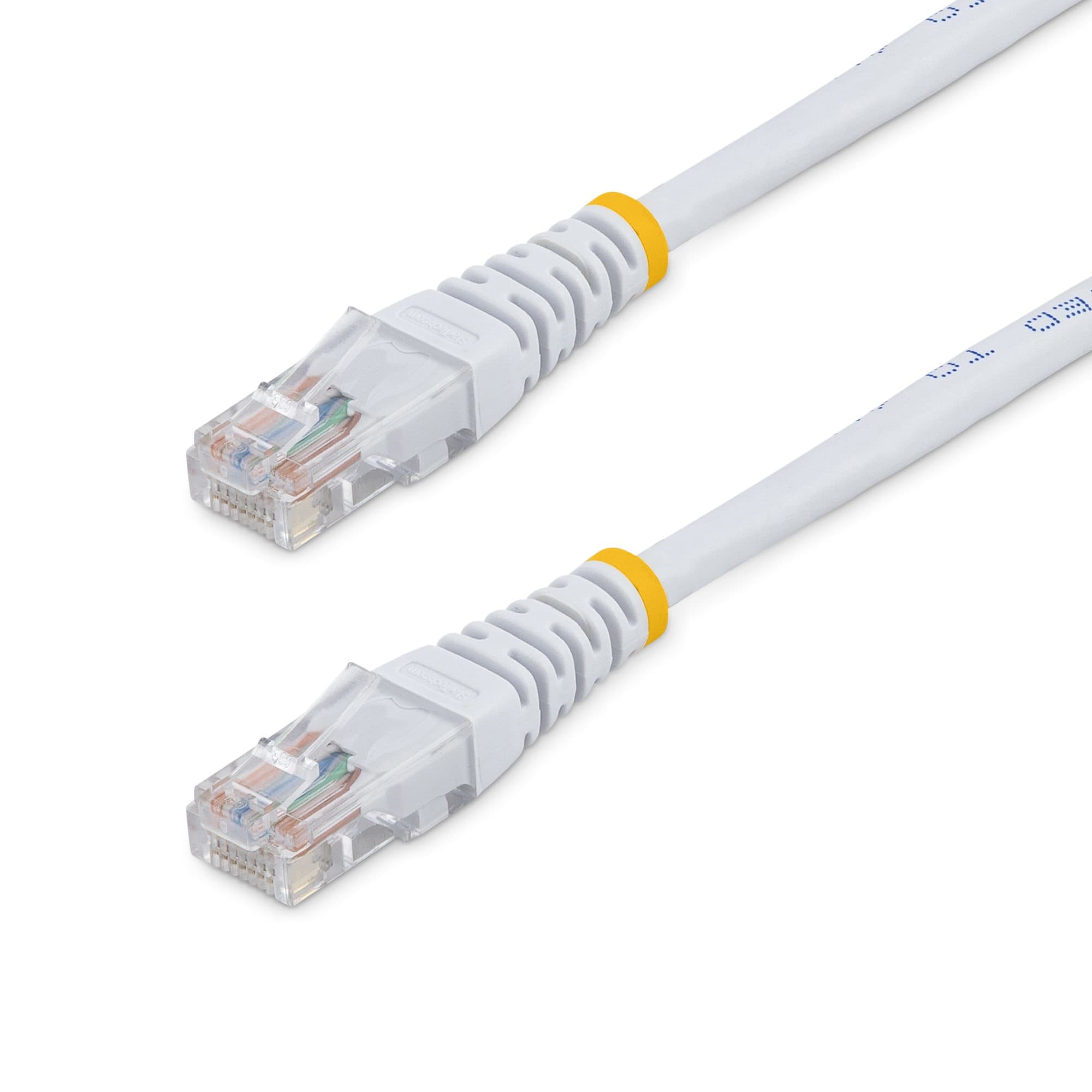 StarTech.com StarTech.com 15m Cat5e White Molded Cat5e Patch Cable 2086091
