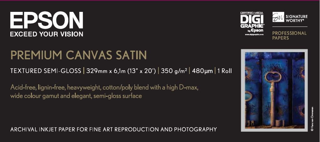 EPSON EPSON PREMIUM CANVAS SATIN ROLL 2318332